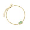 6815 2 rosefield naramek ve zlate barve organic gemstone jbogg j656