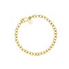 6974 1 rosefield naramek zlate barvy oval chainlink jbocg j593