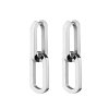 6938 1 rosefield nausnice stribrne barvy dual hoops jedhs j586