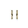 6893 2 rosefield nausnice zlate barvy crystal hoops jechg j571