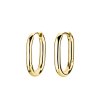 6887 1 rosefield nausnice zlate barvy small oval hoops jeosg j569