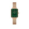 2631 4 daniel wellington hodinky quadro pressed mesh rose gold green dw00100437