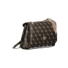 Štýlová Dámska Kabelka GUESS JEANS  24.0X16.0X6.0cm  Hnedá (Velkost UNI, Farba Hnedá)