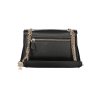 Štýlová Dámska Kabelka GUESS JEANS  24.0X16.0X6.0cm  Čierna (Velkost UNI, Farba Čierna)