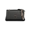 Štýlová Dámska Kabelka GUESS JEANS  24.0X16.0X6.0cm  Čierna (Velkost UNI, Farba Čierna)