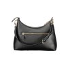 Štýlová Dámska Kabelka GUESS JEANS  27.0X19.0X9.0cm  Čierna (Velkost UNI, Farba Čierna)