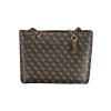 Štýlová Dámska Kabelka GUESS JEANS  35.0X26.0X10.0cm  Hnedá (Velkost UNI, Farba Hnedá)