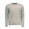 Elegantný Pánsky Pulóver U.S. POLO Šedá (Velkost 3XL, Farba Šedá)