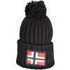 Štýlová Pánska Čiapka NORWAY 1963 Čierna (Velkost UNI, Farba Čierna)