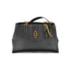 Štýlová Dámska Kabelka GUESS JEANS  38X25X14cm  Čierna (Velkost UNI, Farba Čierna)