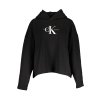 Športová Dámska Mikina bez zipsu   CALVIN KLEIN  Čierna (Velkost XL, Farba Čierna)
