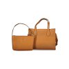 Štýlová Dámska Kabelka GUESS JEANS  34X26X13cm  Hnedá (Velkost UNI, Farba Hnedá)