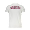 Športová Pánska Polokošeľa CAVALLI CLASS Biela (Velkost 2XL, Farba Biela)