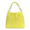 Štýlová Dámska Kabelka VALENTINO BAGS  36X34X12cm  Žltá (Velkost UNI, Farba Žltá)