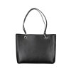 Štýlová Dámska Kabelka GUESS JEANS  35X27X10cm  Čierna (Velkost UNI, Farba Čierna)
