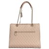 Štýlová Dámska Kabelka GUESS JEANS  39X29X12cm  Ružová (Velkost UNI, Farba Ružová)