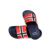 Štýlové Pánske Šľapky NORWAY 1963 Modrá (Velkost 45, Farba Modrá)
