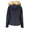 Kvalitná Dámska Zimná Bunda WOOLRICH Modrá (Velkost XL, Farba Modrá)