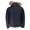 Kvalitná Pánska Zimná Bunda WOOLRICH Modrá (Velkost 2XL, Farba Modrá)
