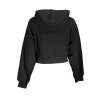 Športová Dámska Mikina so zipsom CALVIN KLEIN Čierna (Velkost XL, Farba Čierna)