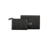 Praktická Dámska Peňaženka CALVIN KLEIN 14.0X10.0X2.0cm Čierna (Velkost UNI, Farba Čierna)