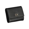Praktická Dámska Peňaženka CALVIN KLEIN 13.0X10.0X3.0cm Čierna (Velkost UNI, Farba Čierna)