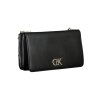 Štýlová Dámska Kabelka CALVIN KLEIN  27.0X25.0X15.0cm  Čierna (Velkost UNI, Farba Čierna)