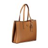 Štýlová Dámska Kabelka GUESS JEANS  41.0X29.0X11.0cm  Hnedá (Velkost UNI, Farba Hnedá)