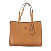 Štýlová Dámska Kabelka GUESS JEANS  41.0X29.0X11.0cm  Hnedá (Velkost UNI, Farba Hnedá)