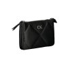 Štýlová Dámska Kabelka CALVIN KLEIN  24.0X15.0X3.0cm  Čierna (Velkost UNI, Farba Čierna)