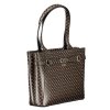 Štýlová Dámska Kabelka GUESS JEANS  34.0X26.0X9.0cm  Hnedá (Velkost UNI, Farba Hnedá)
