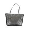 Štýlová Dámska Kabelka GUESS JEANS  40.0X30.0X10.0cm  Čierna (Velkost UNI, Farba Čierna)