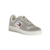 Pohodlná Športová Pánska Obuv TOMMY HILFIGER Šedá (Velkost 40, Farba Šedá)