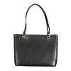 Štýlová Dámska Kabelka GUESS JEANS  33.0X26.0X10.0cm  Čierna (Velkost UNI, Farba Čierna)