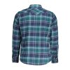 Elegantná Pánska Košeľa WRANGLER Zelená (Velkost M, Farba Zelená)