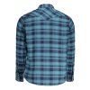 Elegantná Pánska Košeľa WRANGLER Modrá (Velkost M, Farba Modrá)
