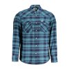 Elegantná Pánska Košeľa WRANGLER Modrá (Velkost M, Farba Modrá)