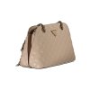 Štýlová Dámska Kabelka GUESS JEANS  28.0X20.0X13.0cm  Bežová (Velkost UNI, Farba Bežová)