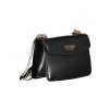 Štýlová Dámska Kabelka GUESS JEANS  23.0X16.0X8.5cm  Čierna (Velkost UNI, Farba Čierna)