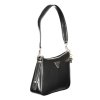 Štýlová Dámska Kabelka GUESS JEANS  25.0X16.0X6.0cm  Čierna (Velkost UNI, Farba Čierna)
