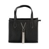 Štýlová Dámska Kabelka VALENTINO BAGS  20.0X15.0X11.0cm  Čierna (Velkost UNI, Farba Čierna)