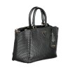 Štýlová Dámska Kabelka GUESS JEANS  30.0X22.0X14.0cm  Čierna (Velkost UNI, Farba Čierna)