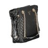 Štýlová Dámska Kabelka GUESS JEANS  28.0X25.0X9.0cm  Čierna (Velkost UNI, Farba Čierna)
