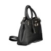 Štýlová Dámska Kabelka GUESS JEANS  33.0X22.0X12.0cm  Čierna (Velkost UNI, Farba Čierna)