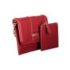 Štýlová Dámska Kabelka VALENTINO BAGS  28.0X14.0X3.0cm  Červená (Velkost UNI, Farba Červená)