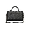 Štýlová Dámska Kabelka GUESS JEANS  31.0X22.0X12.0cm  Čierna (Velkost UNI, Farba Čierna)
