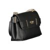 Štýlová Dámska Kabelka GUESS JEANS  26.0X16.0X8.0cm  Čierna (Velkost UNI, Farba Čierna)