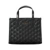 Štýlová Dámska Kabelka GUESS JEANS  33.0X26.0X12.0cm  Čierna (Velkost UNI, Farba Čierna)