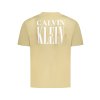 Štýlové Pánske Tričko s krátkym rukávom CALVIN KLEIN Zelená (Velkost XL, Farba Zelená)