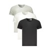 Štýlové Pánske Tričko s krátkym rukávom CALVIN KLEIN Šedá (Velkost 2XL, Farba Šedá)